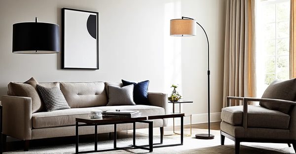 Lampadaire salon : illuminez votre espace avec style et confort